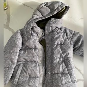GAP Gray Puffer Coat